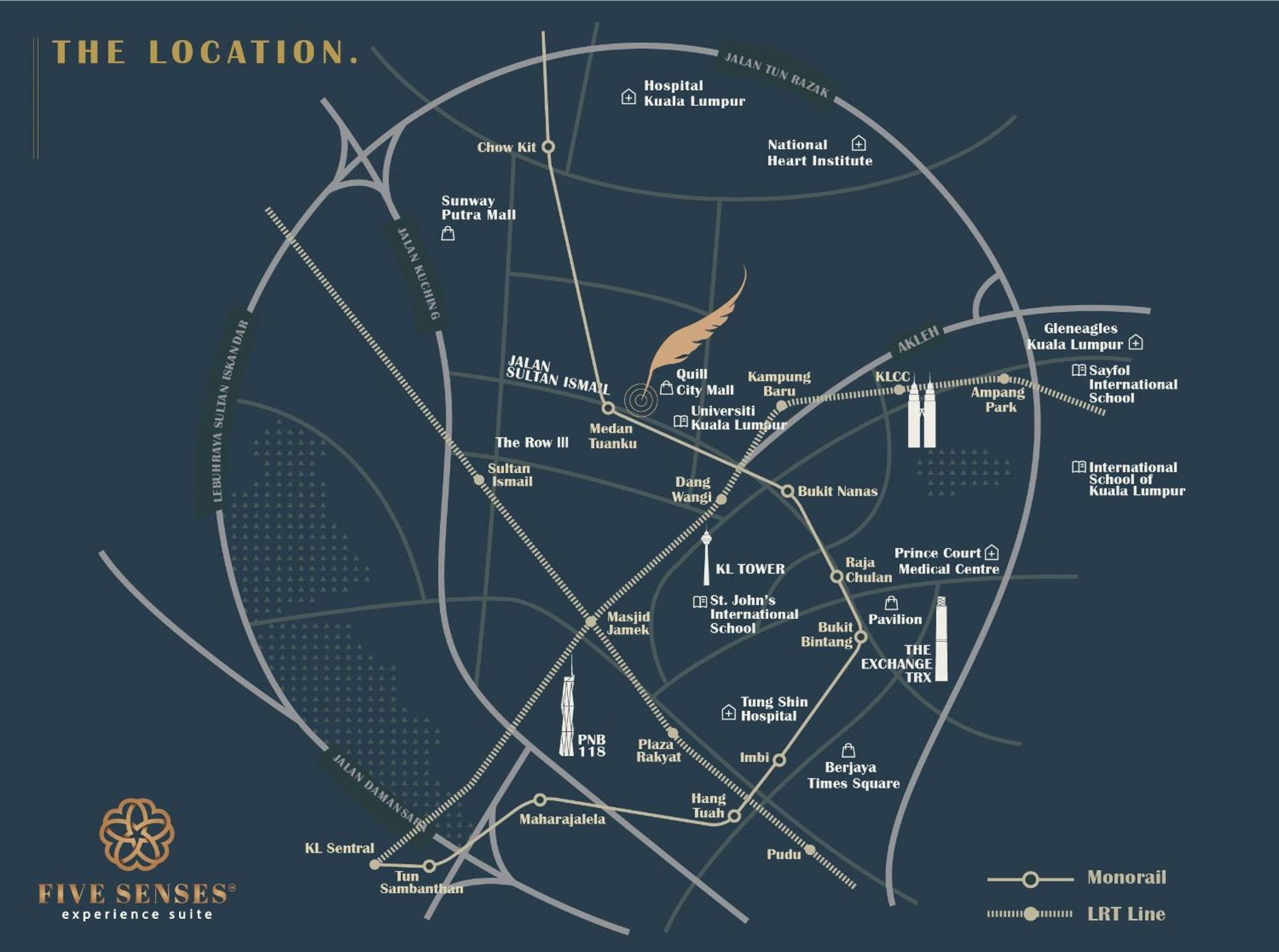 Quill Residences Kuala Lumpur, Five Senses المظهر الخارجي الصورة